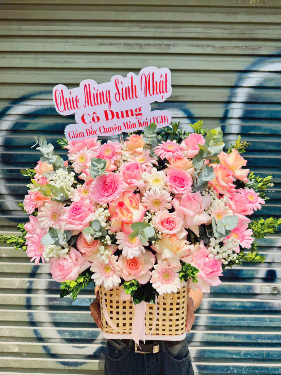 Giỏ Hoa Tươi 032