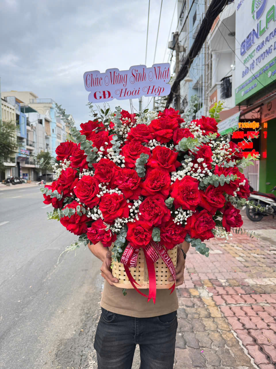 Giỏ Hoa Tươi 039