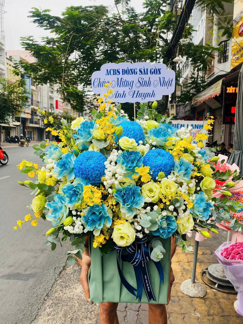 Giỏ Hoa Tươi 041